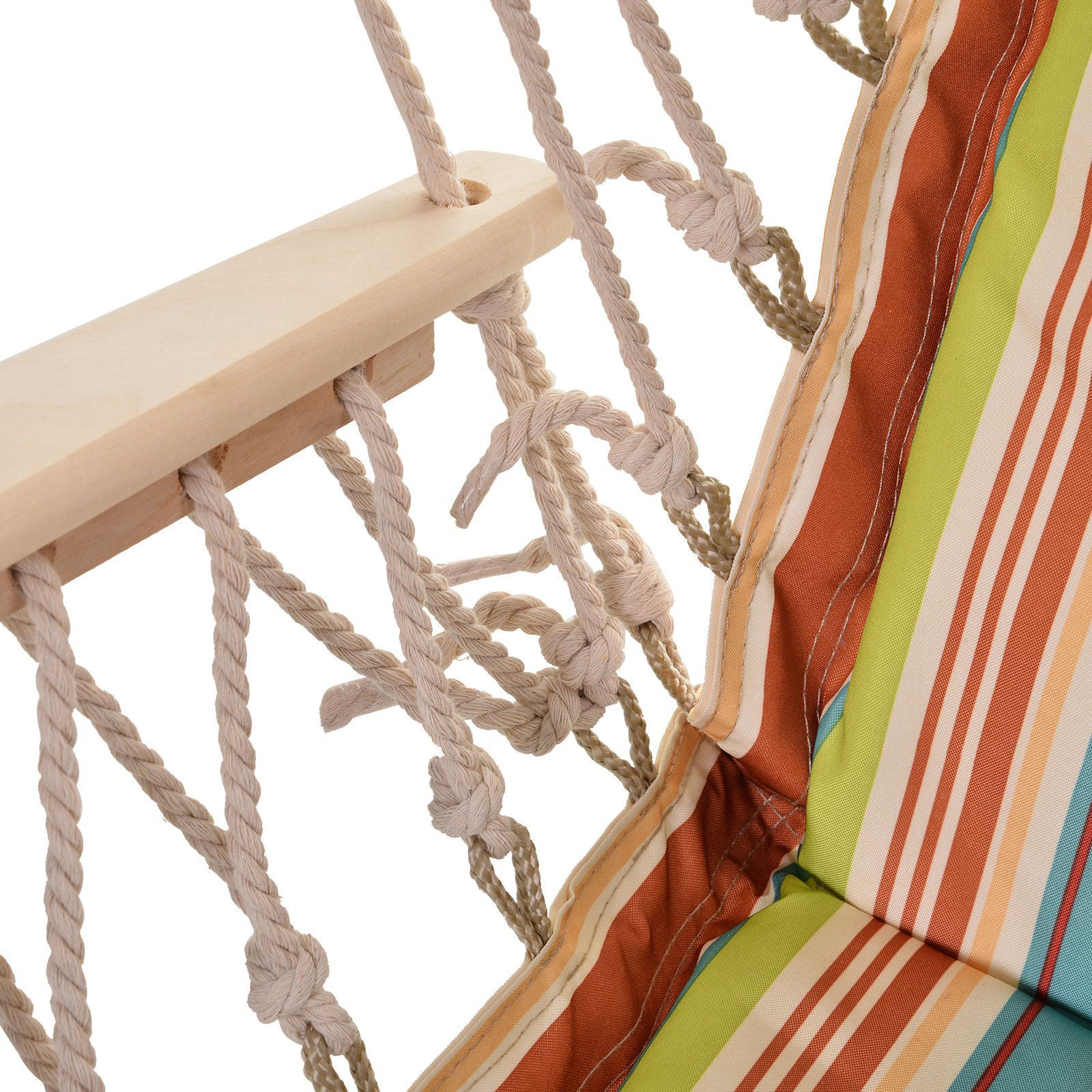 Nancy's Alf Lake Hangstoel Met Kussen - Veelkleurig - Polyester
