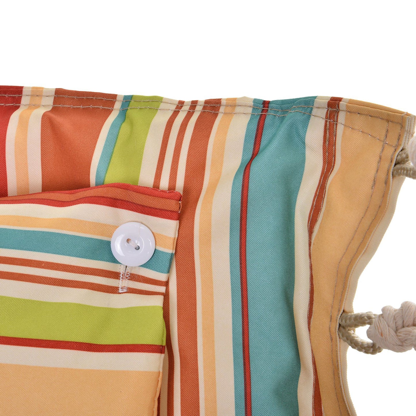 Nancy's Alf Lake Hangstoel Met Kussen - Veelkleurig - Polyester