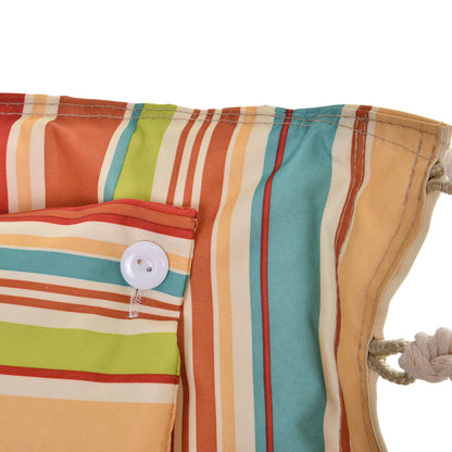Nancy's Alf Lake Hangstoel Met Kussen - Veelkleurig - Polyester