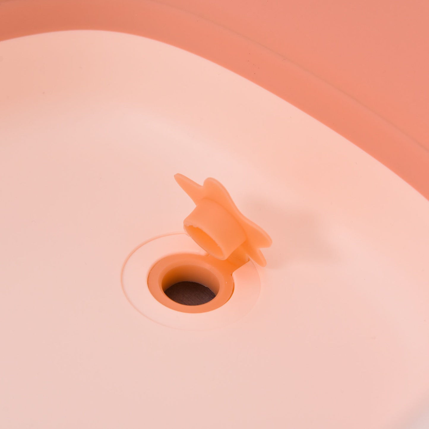 Nancy's Allemand Ergonomic Baby Bath - Pink - Pe, Tpe - 33.26 cm x 19.88 cm x 4.13 cm