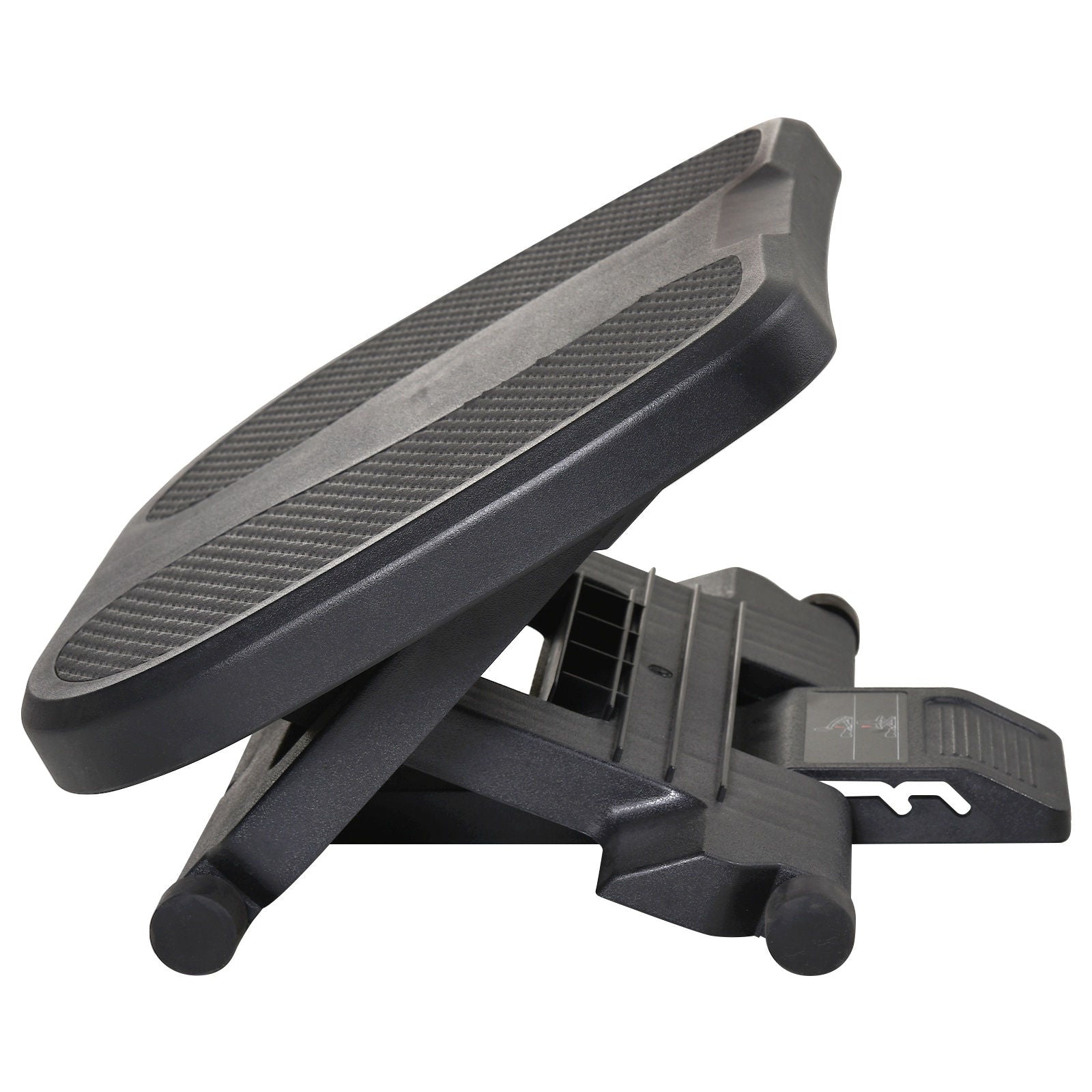 Nancy's Allies Voetsteun - Bureau Voetsteun - Verstelbaar - Lichte Massage - Anti-slip - Zwart