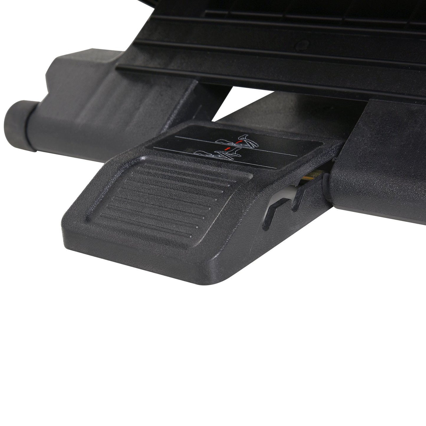 Nancy's Allies Voetsteun - Bureau Voetsteun - Verstelbaar - Lichte Massage - Anti-slip - Zwart