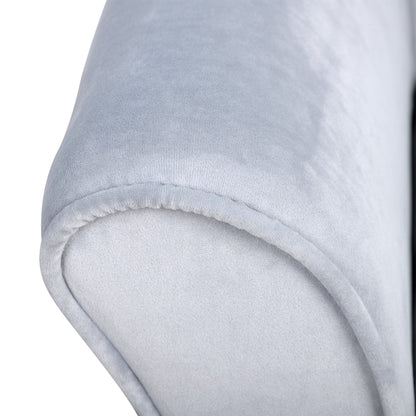 Nancy's Allouez Dierenbank - Blauw - Hout, Pluche, Schuim - 29,92 cm x 17,71 cm x 16,33 cm