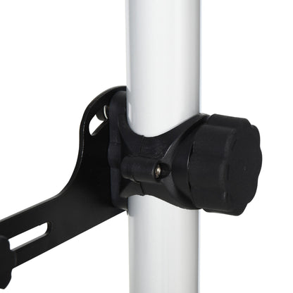 Nancy's Alpha Lake Fietshouder - Zilver - Aluminiumlegering, IJzer, Nylon - 4,72 cm x 4,72 cm x 157,48 cm