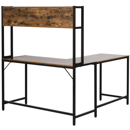 Nancy's Alstonvale Corner Desk - Zwart - Spaanplaat, Metaal - 55,11 cm x 49,21 cm x 58,66 cm