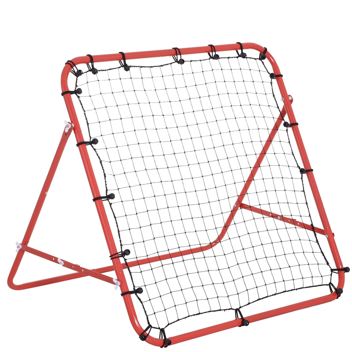 Nancy's Altario Football Rebounder - Rood, Zwart - Stof, Metaal - 37,79 cm x 31,49 cm x 37,79 cm