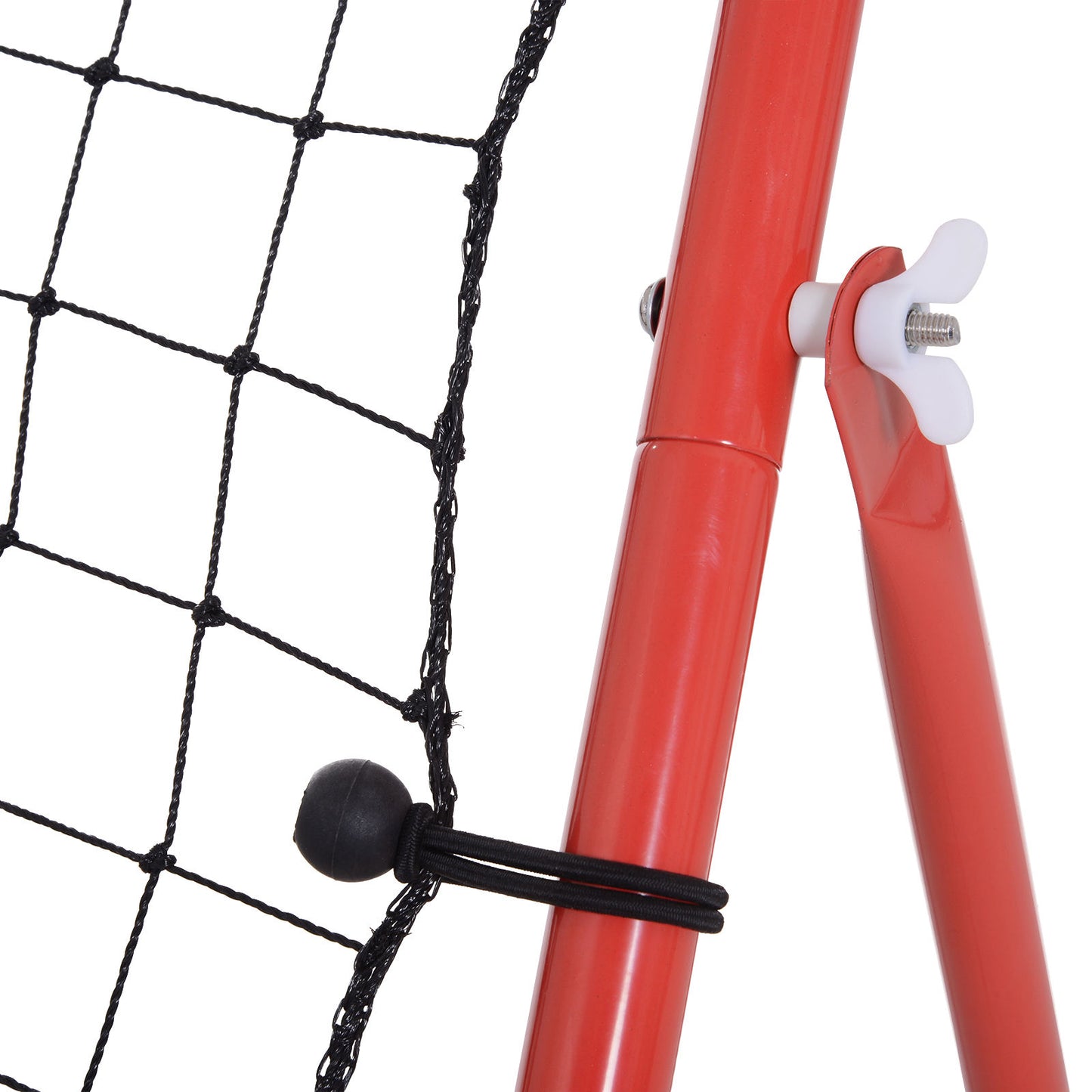 Nancy's Altario Football Rebounder - Rood, Zwart - Stof, Metaal - 37,79 cm x 31,49 cm x 37,79 cm