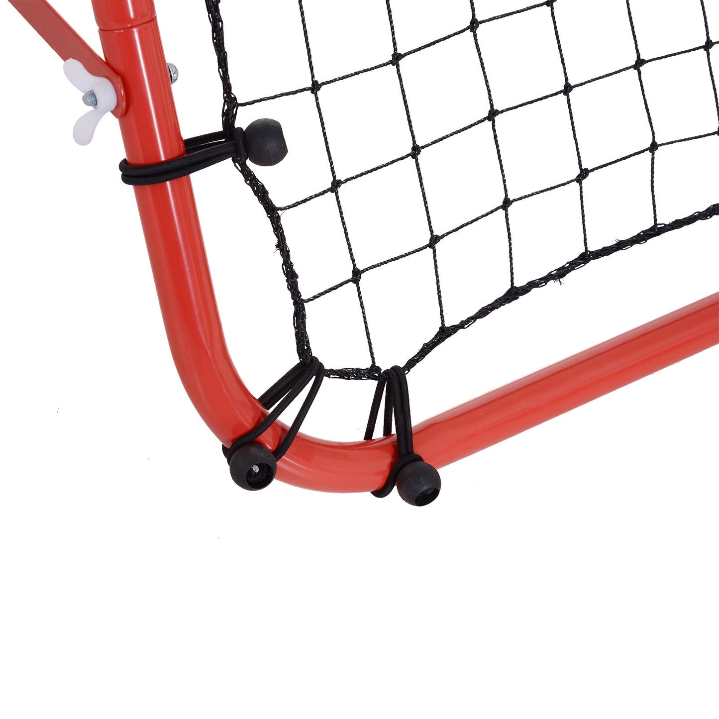 Nancy's Altario Football Rebounder - Rood, Zwart - Stof, Metaal - 37,79 cm x 31,49 cm x 37,79 cm