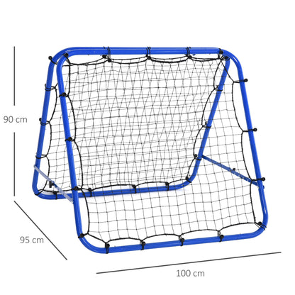 Nancy's Alto Football rebounder Kickback goal Rebound wall Net double-sided rebound Adjustable in 5 levels