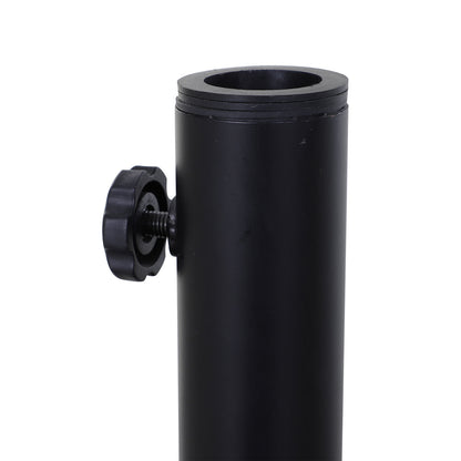 Nancy's Amet Sound Parasolstandaard Parapluhouder - Zwart - Metaal - 17,71 cm x 17,71 cm x 15,35 cm