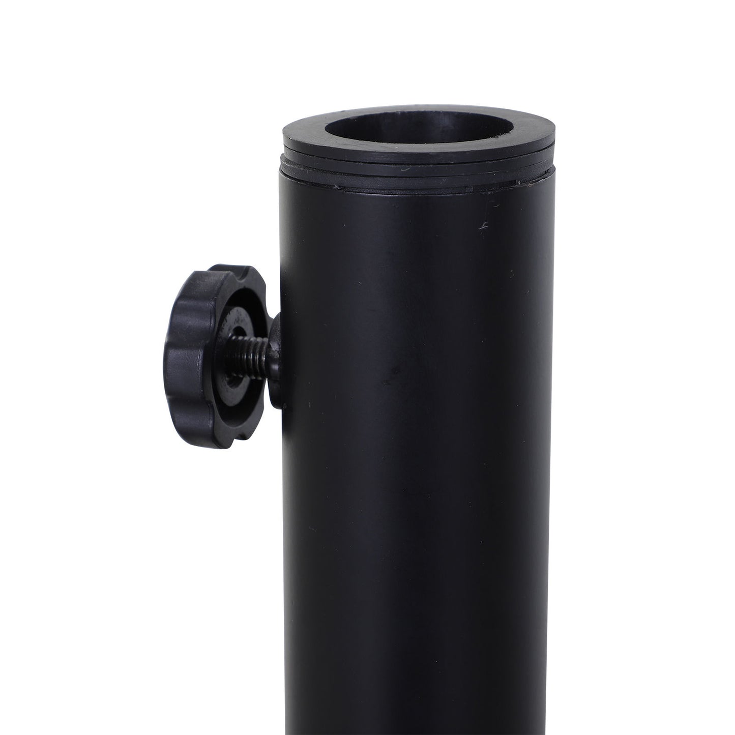 Nancy's Amet Sound Parasolstandaard - Zwart - Metaal - Geschikt voor parasolstok Ø35mm, Ø38mm en Ø48mm