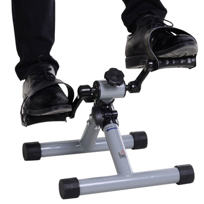 Nancy's Ammon Mini Hometrainer - Beentrainer - Fietstrainer - Instelbare Weerstand - Grijs