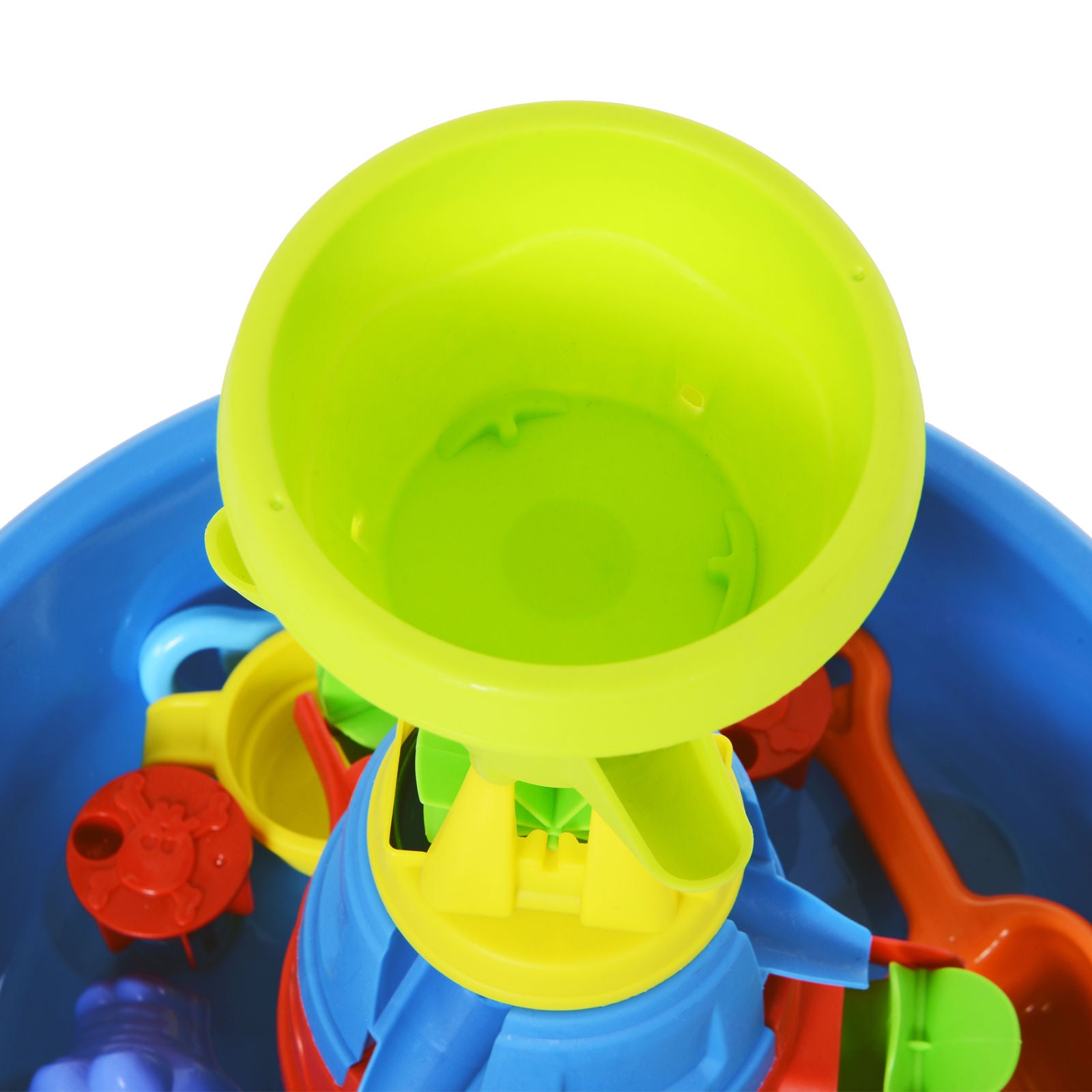 Nancy's Amos Point Zand- en Waterspeeltafel - Buitenspeelgoed - Waterpark - 21-Delige Set