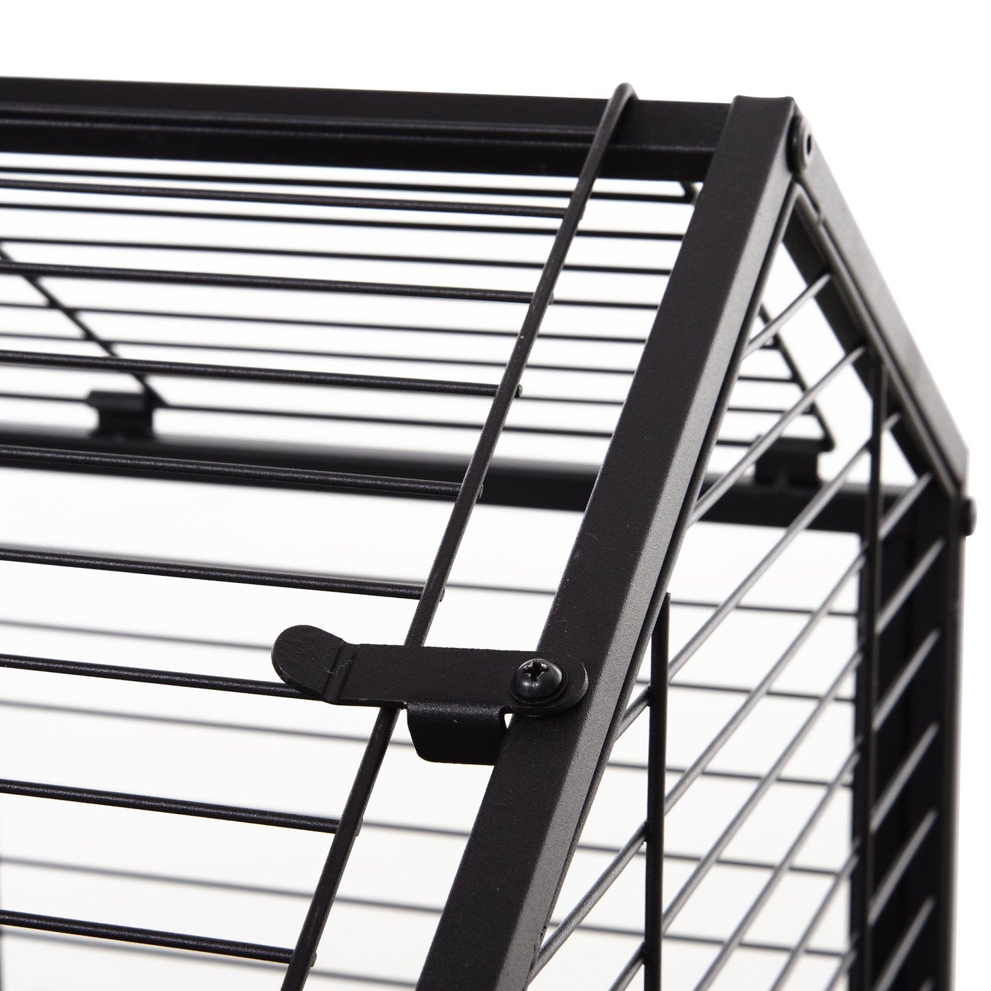 Cage à rongeurs Angliers de Nancy - Noir - Métal, Plastique - 34,64 cm x 50,59 cm x 22,04 cm