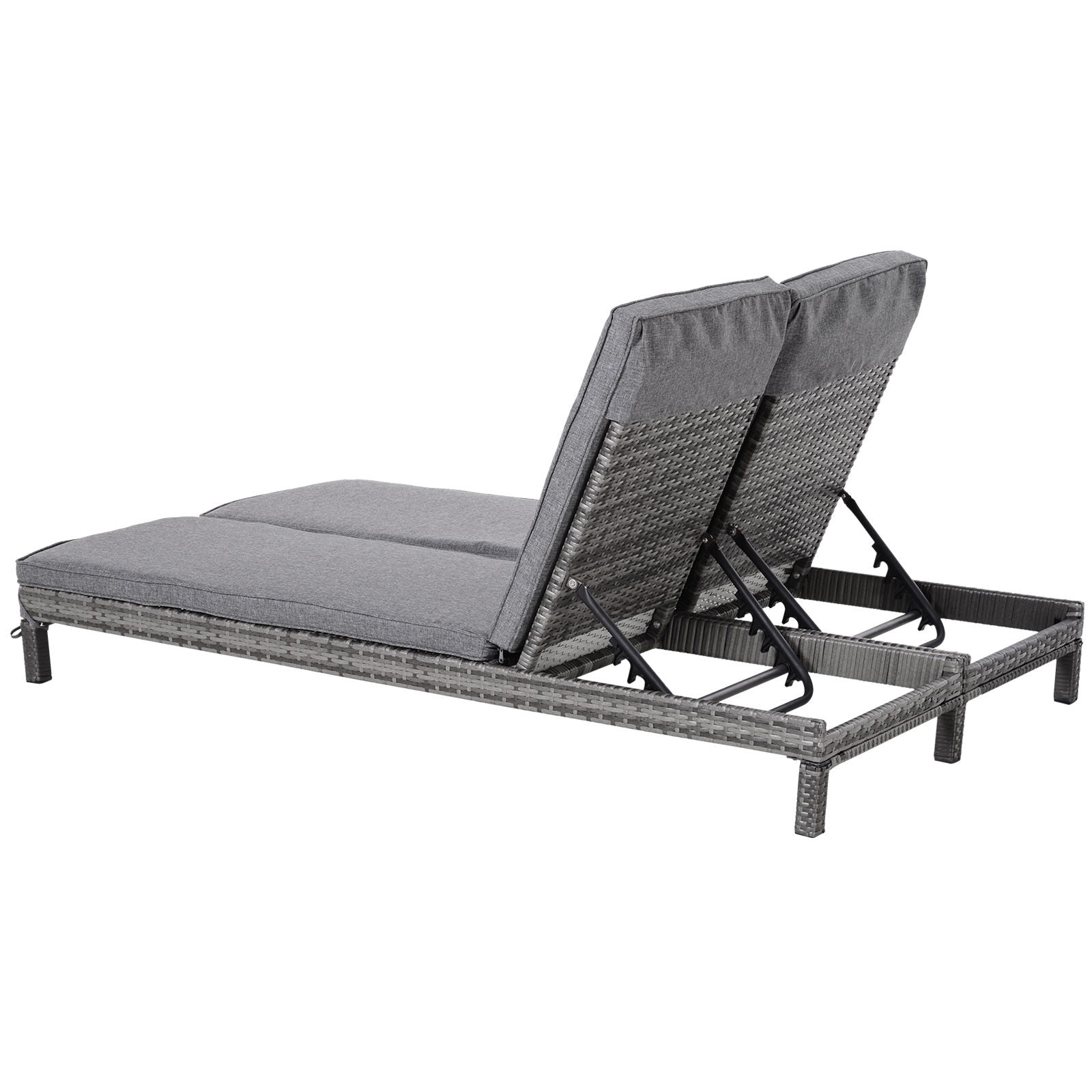 Nancy's Annie Rock Garden Dubbel Ligbed - Loungebed - Grijs