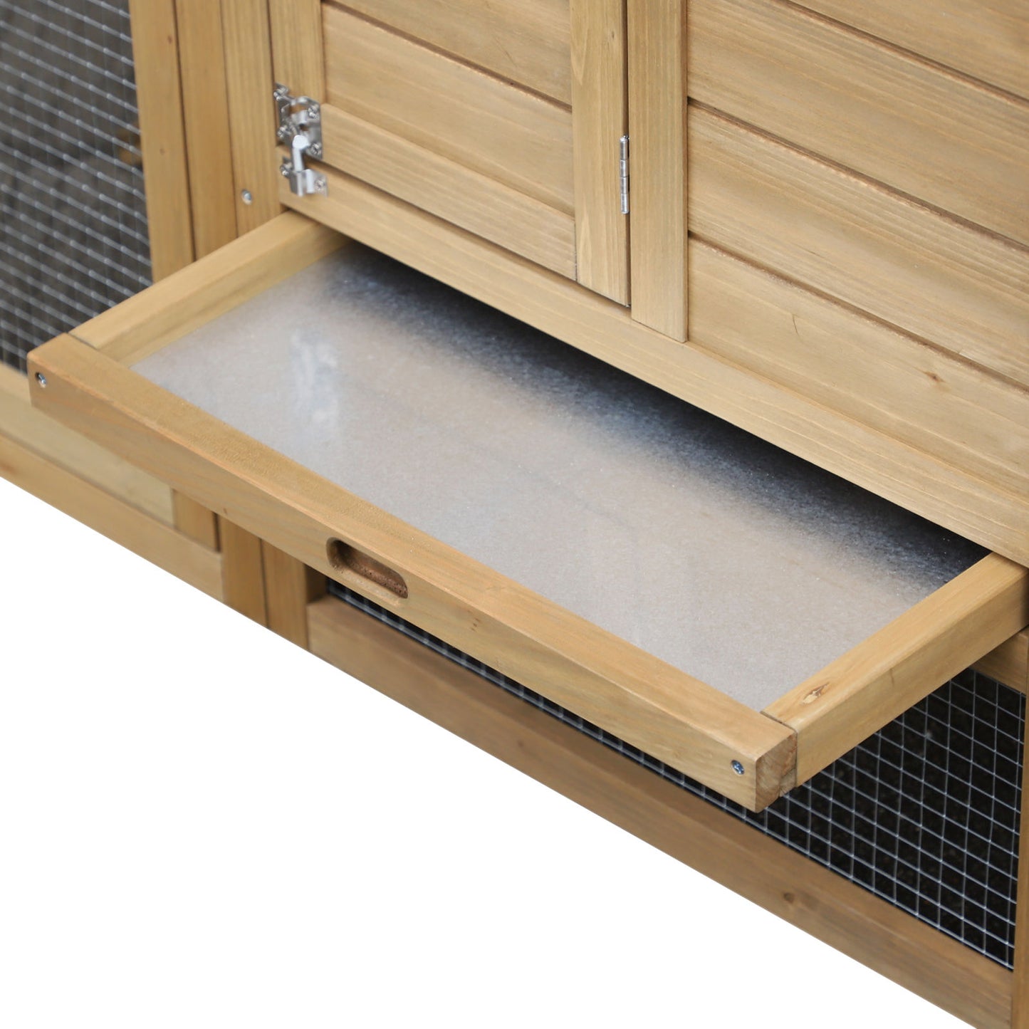 Nancy's Anoma Lea Hen House - Bruin - Firwood - 59,25 cm x 21,25 cm x 34,25 cm