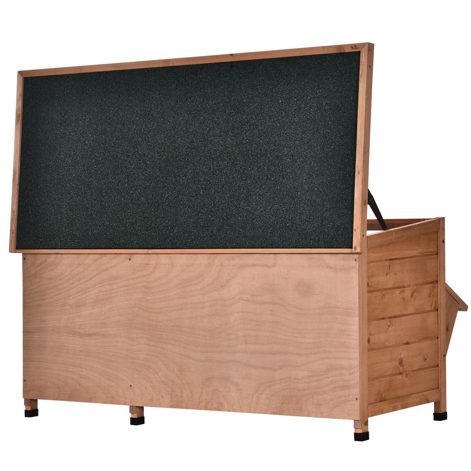 Nancy's Anson Konijnenkooi - Groen - Firwood, Metaal - 44,09 cm x 19,68 cm x 21,25 cm