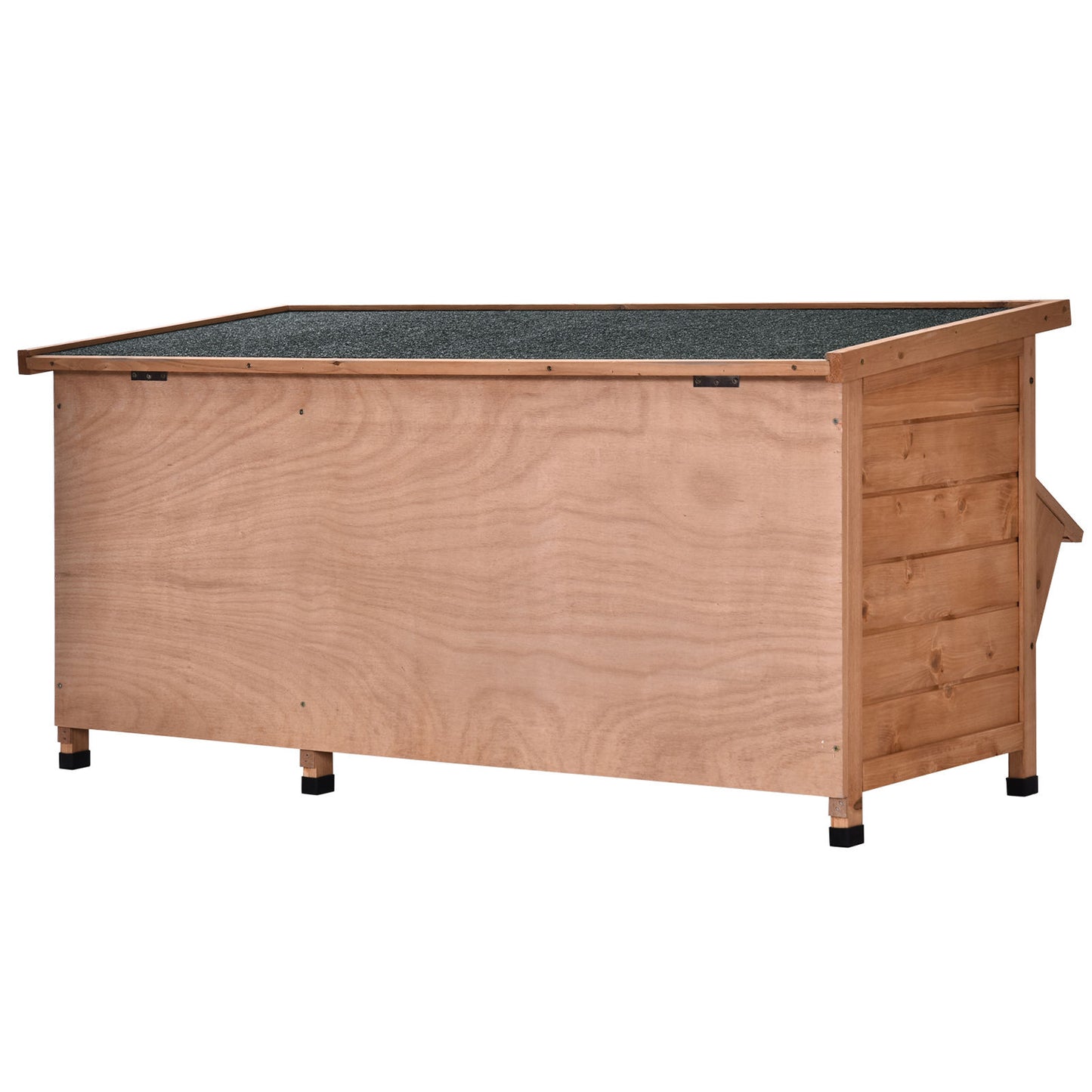 Nancy's Anson Konijnenkooi - Groen - Firwood, Metaal - 44,09 cm x 19,68 cm x 21,25 cm