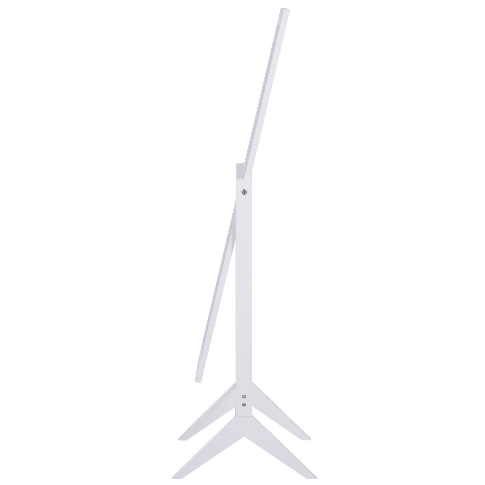 Nancy's Apps Marsh Full Length Mirror - Wit - Gefabriceerd hout, glas, spiegel - 18,5 cm x 18,11 cm x 58,26 cm