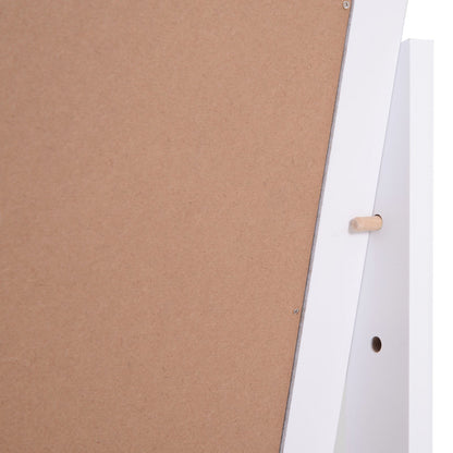 Nancy's Apps Marsh Full Length Mirror - Wit - Gefabriceerd hout, glas, spiegel - 18,5 cm x 18,11 cm x 58,26 cm