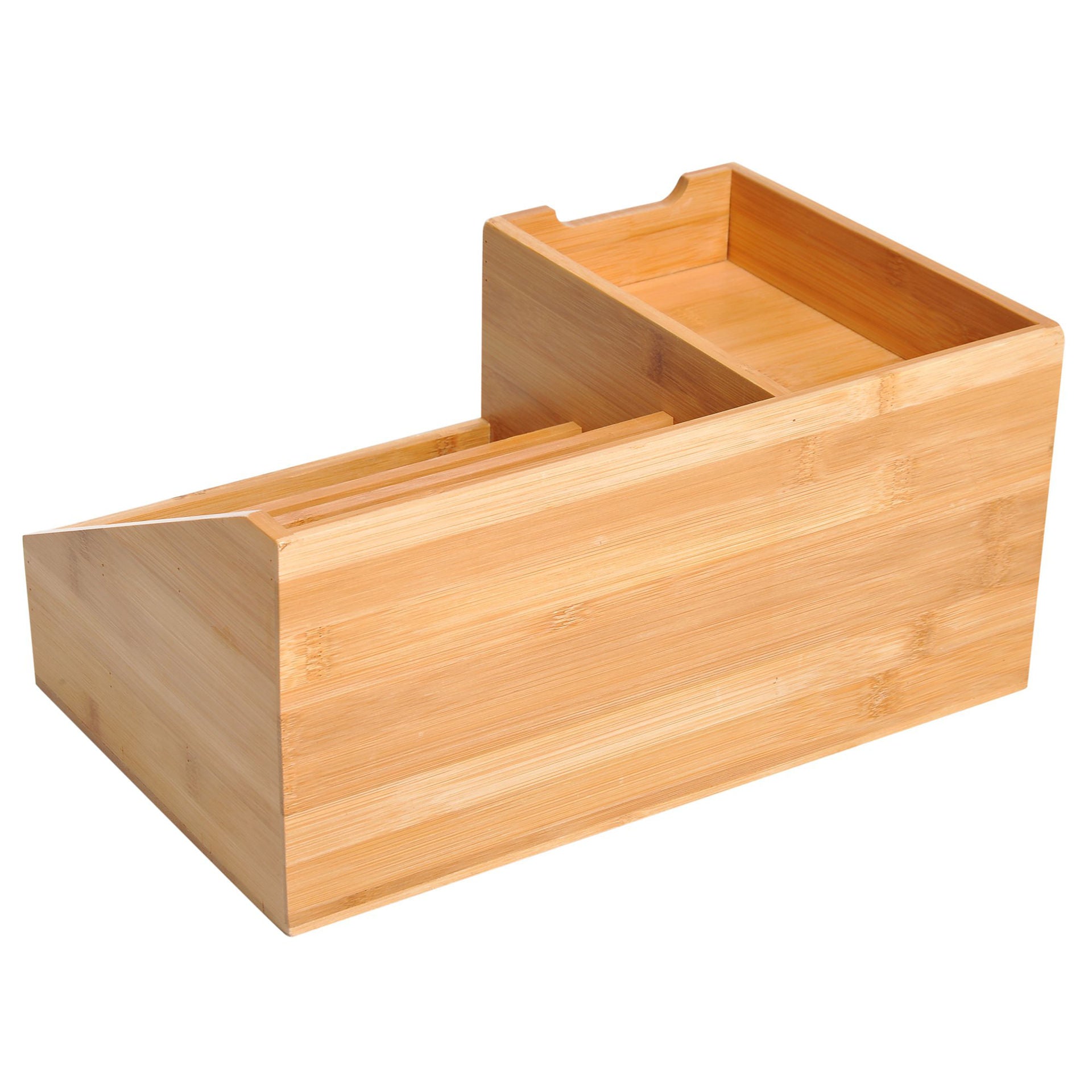 Nancy's Arch Gulch Bureau Organizer - Bureau Accessoires - Bamboe - ± 30 x 20 x 15 cm