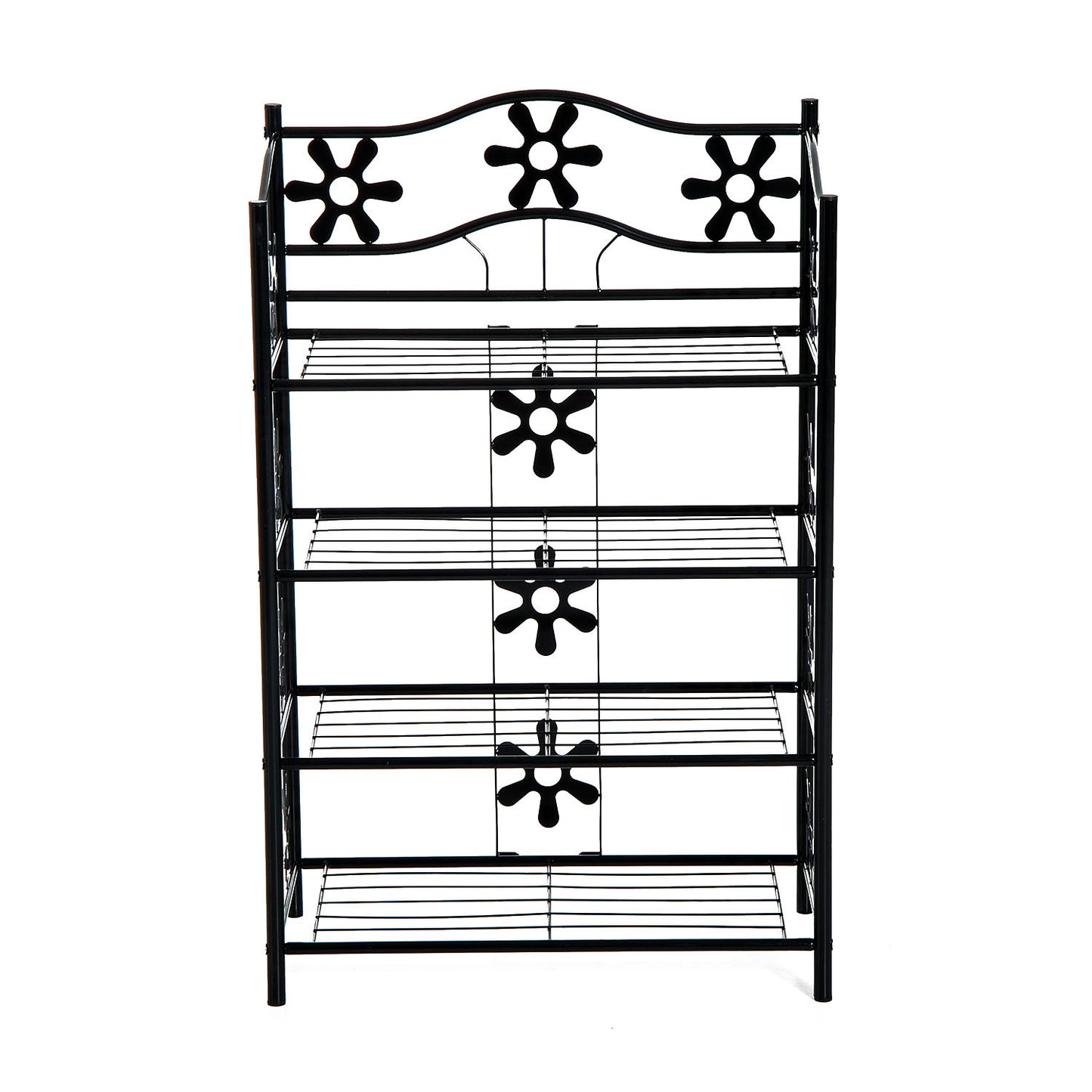 Nancy's Arcol Bay Schoenenrek - Schoenenkast - Zwart - Staal - ± 60 x 30 x 90 cm