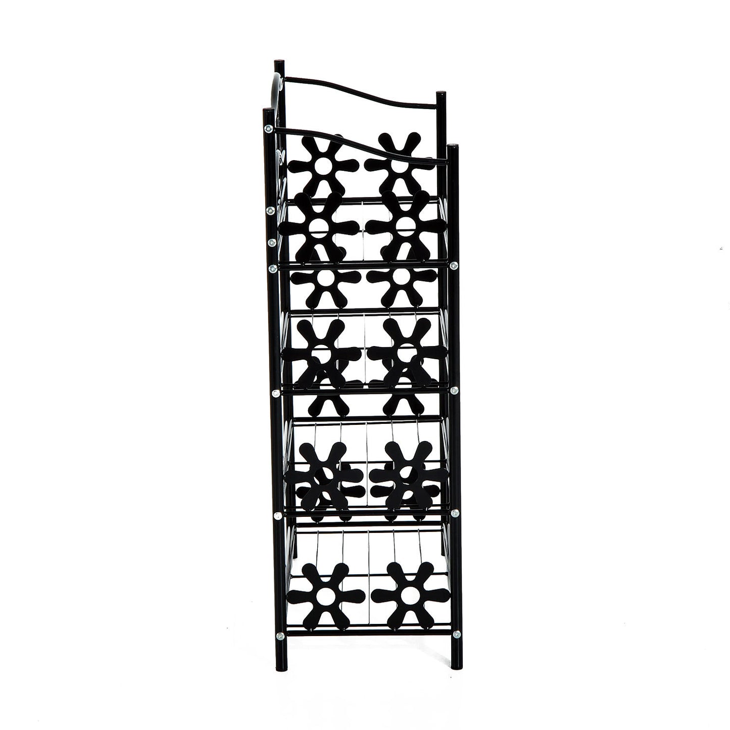 Nancy's Arcol Bay Schoenenrek - Schoenenkast - Zwart - Staal - ± 60 x 30 x 90 cm