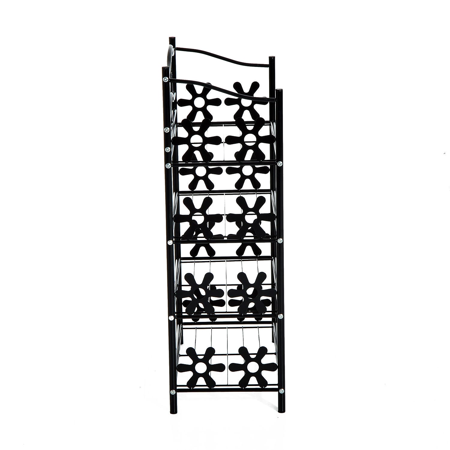 Nancy's Arcol Bay Schoenenrek - Schoenenkast - Zwart - Staal - ± 60 x 30 x 90 cm