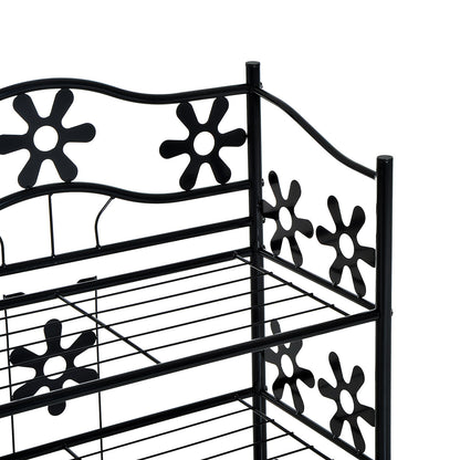 Nancy's Arcol Bay Schoenenrek - Schoenenkast - Zwart - Staal - ± 60 x 30 x 90 cm