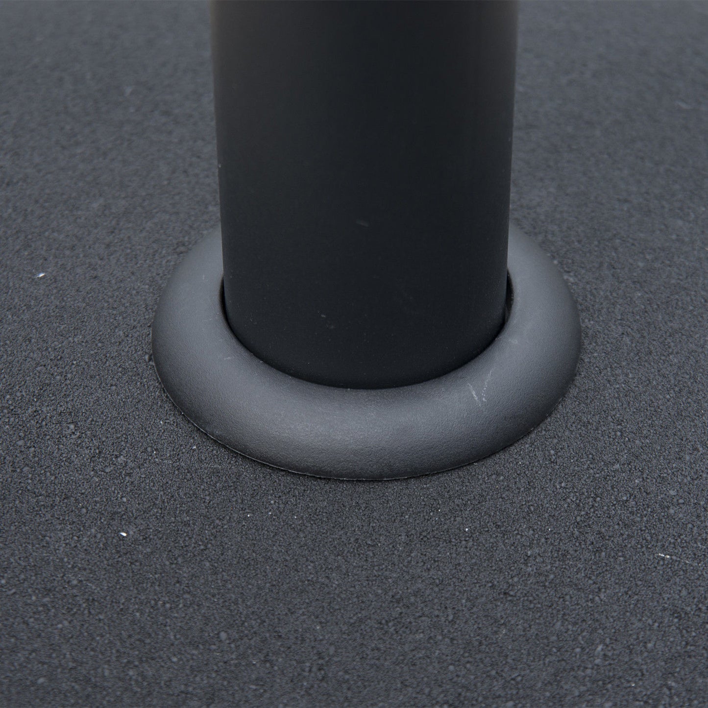 Nancy's Ardoch Parasolstandaard - Zwart - Staal, Cement -Geschikt voor parasolstok Ø35m, Ø38mm en Ø48mm