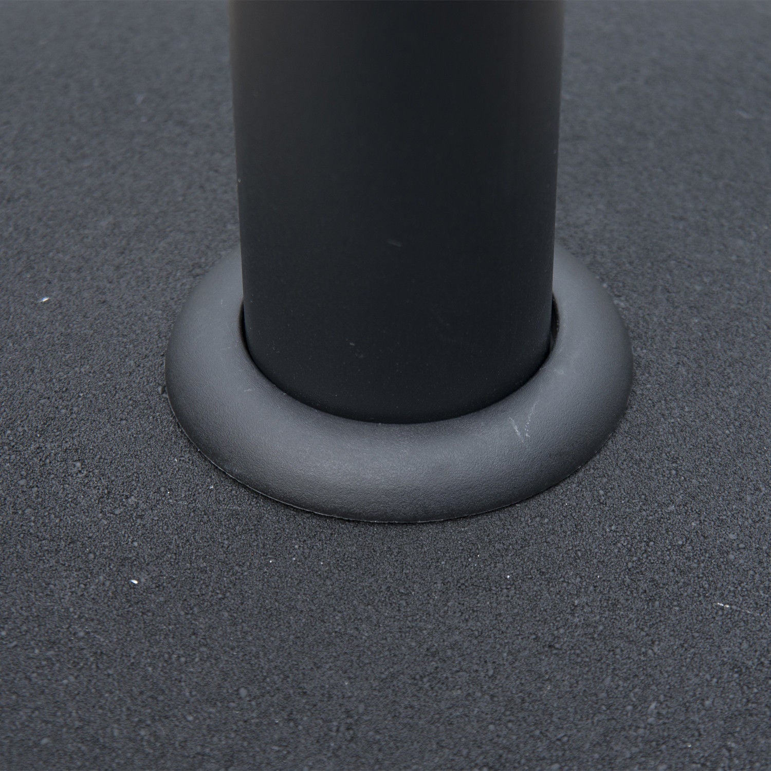 Nancy's Ardoch Parasolstandaard - Zwart - Staal, Cement -Geschikt voor parasolstok Ø35m, Ø38mm en Ø48mm