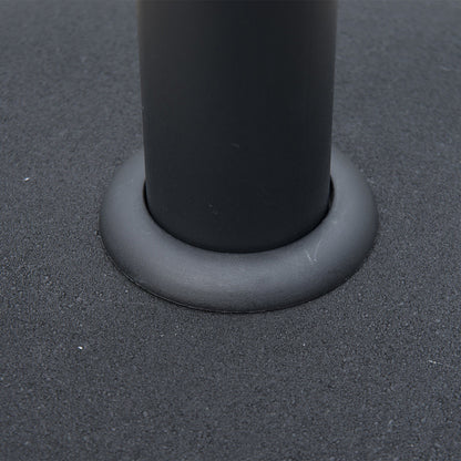 Nancy's Ardoch Parasolstandaard - Zwart - Staal, Cement -Geschikt voor parasolstok Ø35m, Ø38mm en Ø48mm