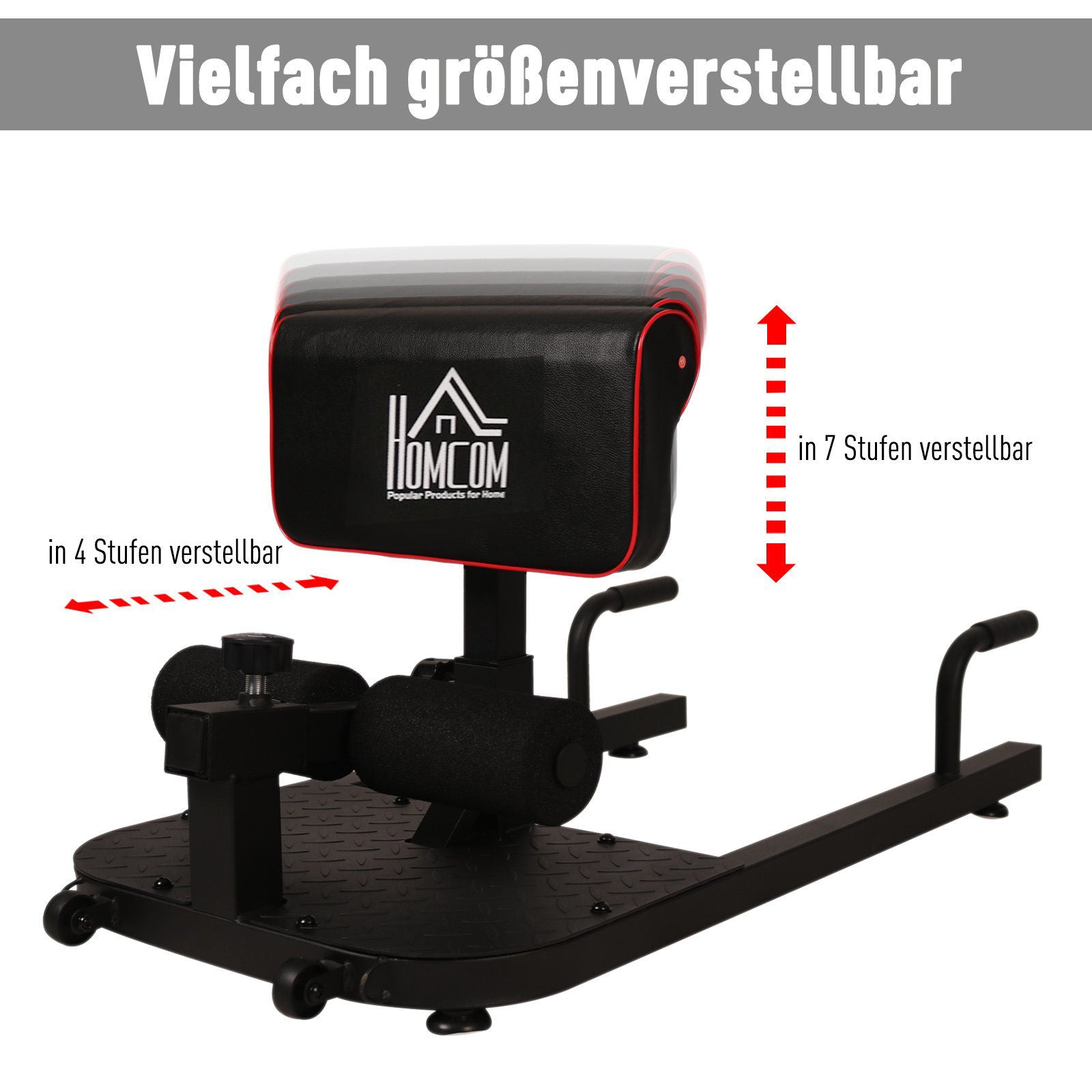 Nancy's Ardtrea Squat kniebuigspiertrainer - beentrainer buik- en bilspiertrainer - 3 in 1 trainer verstelbaar tot 120 kg
