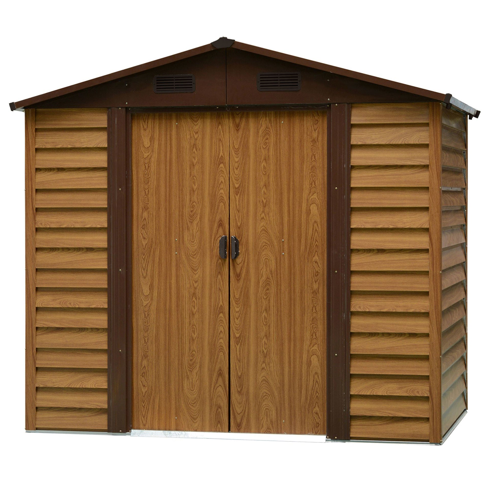 Nancy's Armagh Storage shed - Garden shed - Garden shed - Brown - ± 140 x 225 cm