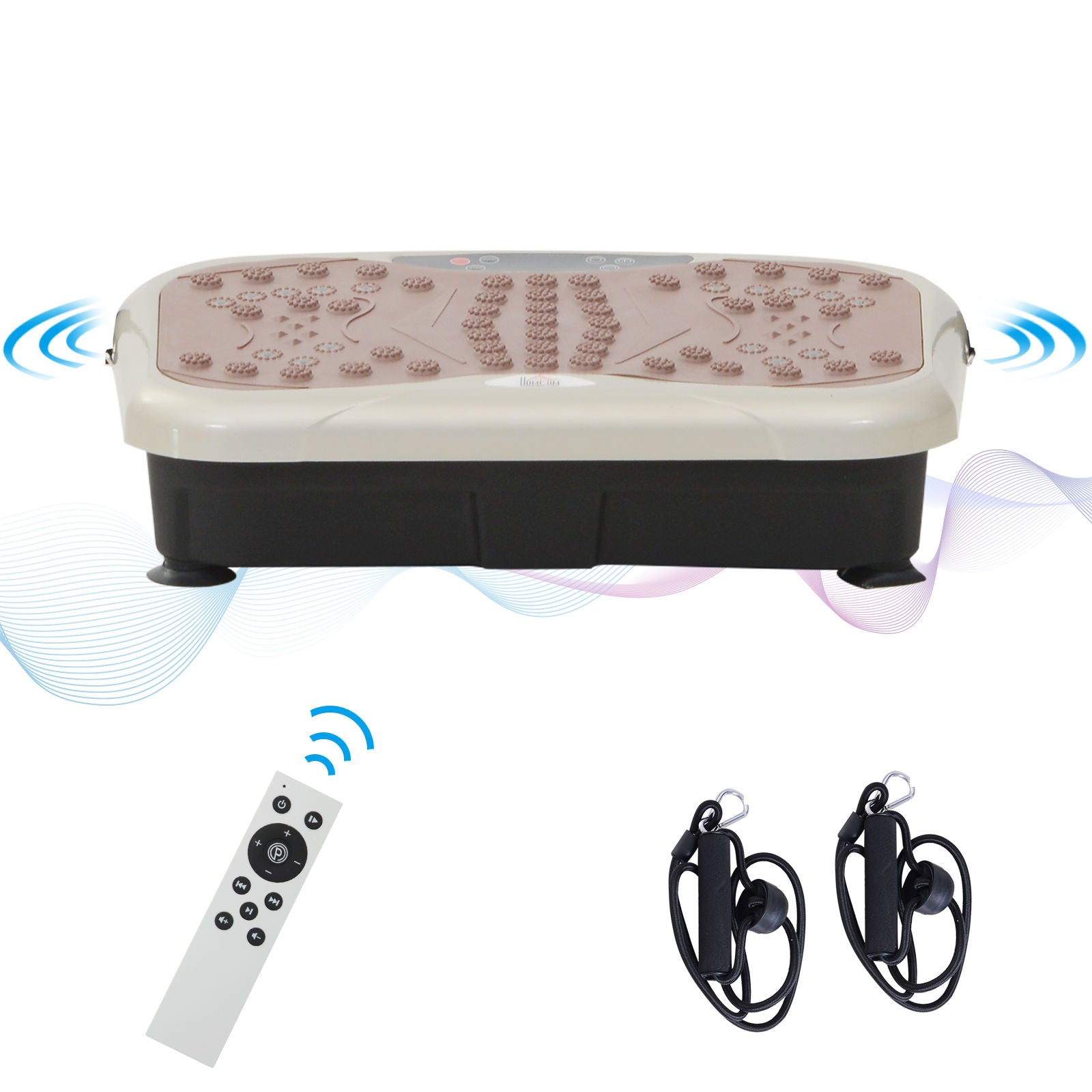 Nancy's Armow Trilplaat - Trilapparaat - Fitnesstrainer - Vibratietrainer - LED-scherm - Muziekfunctie