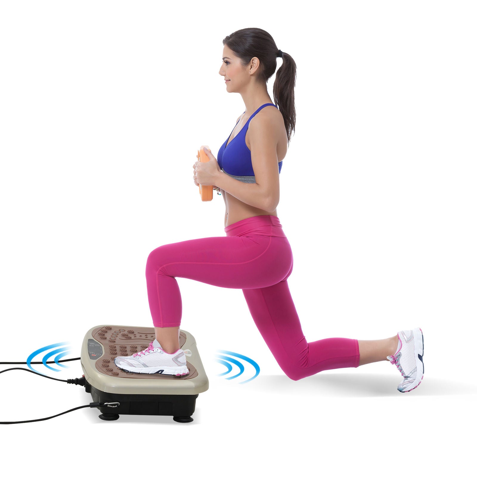 Nancy's Armow Trilplaat - Trilapparaat - Fitnesstrainer - Vibratietrainer - LED-scherm - Muziekfunctie