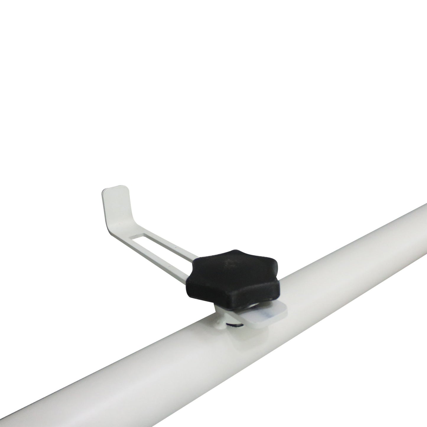 Nancy's Arntfield Balkon Hangtafel - Wit - Metaal - 45 x 60 x 50 cm