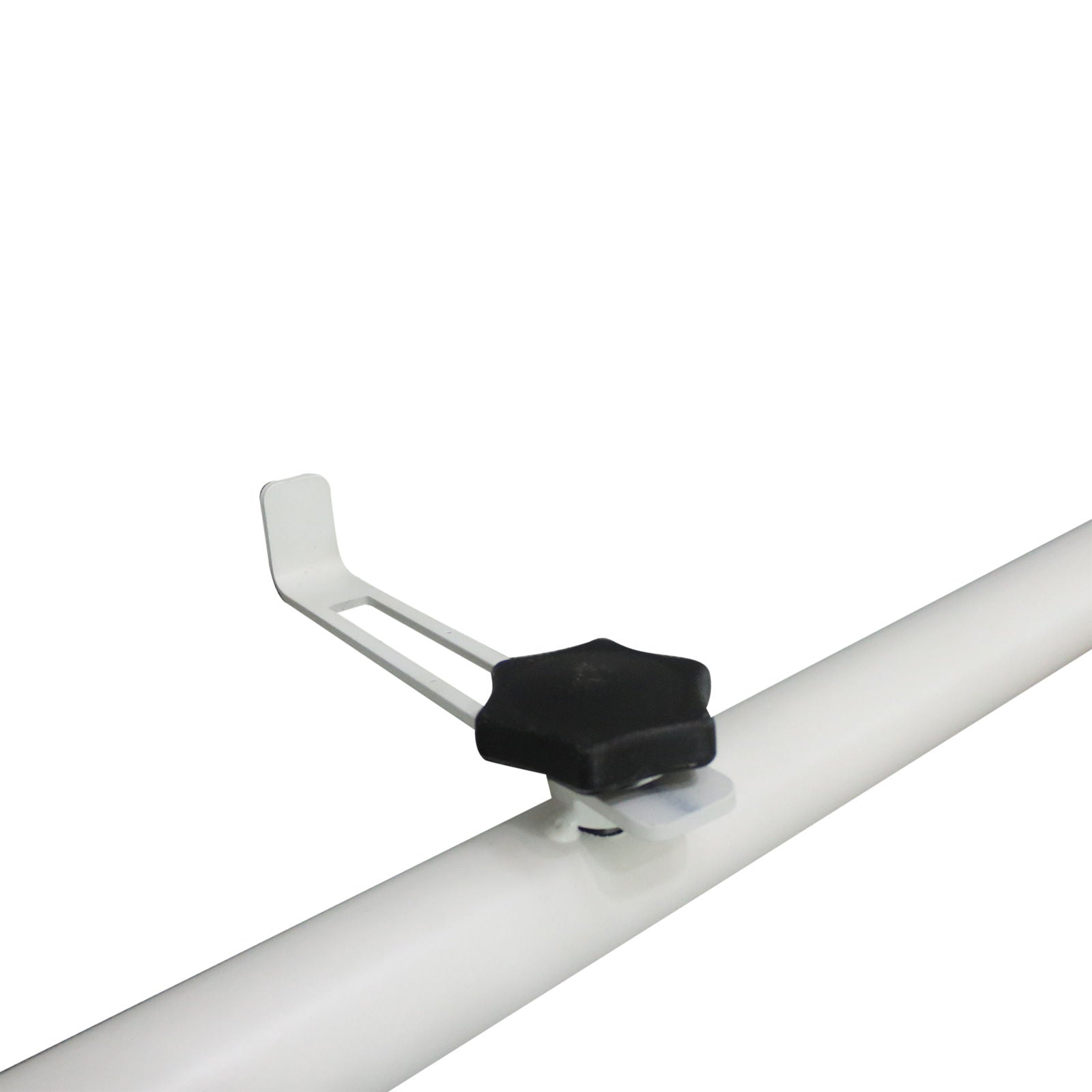 Nancy's Arntfield Balkon Hangtafel - Wit - Metaal - 45 x 60 x 50 cm