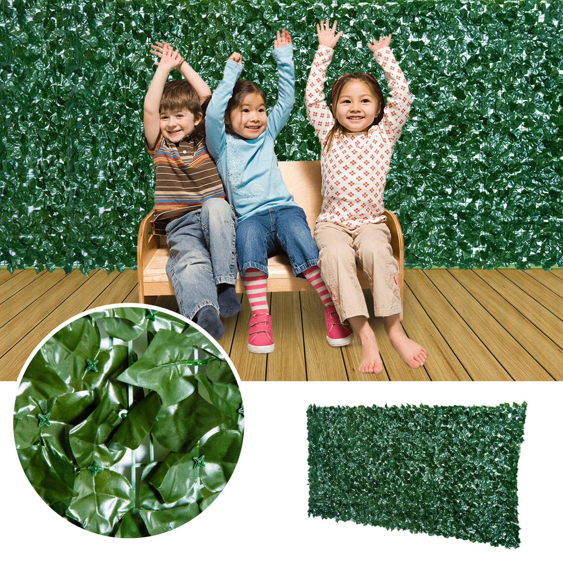 Nancy's Ascalon Artificial Hedge - Green - Fabric, Pe - 118.11 cm x 59.05 cm x cm