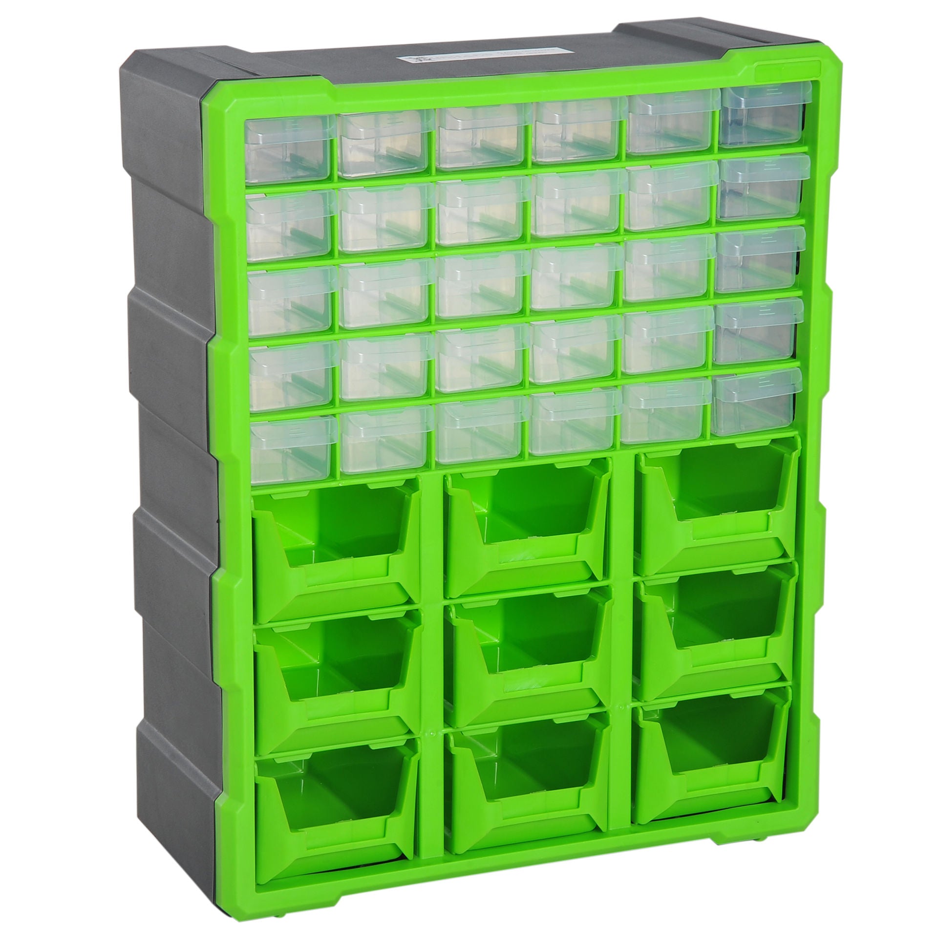 Nancy's Ashby Mill Assortimentsdoos - Gereedschapsdoos - Onderdelen Sorteerbox - 39 Vakken - Groen