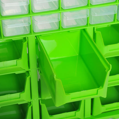 Nancy's Ashby Mill Assortimentsdoos - Gereedschapsdoos - Onderdelen Sorteerbox - 39 Vakken - Groen