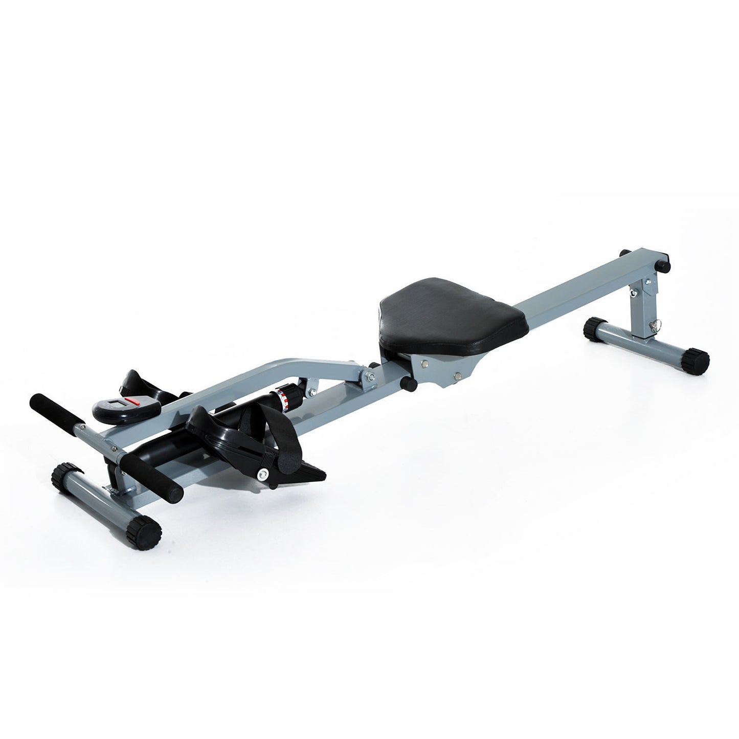 Nancy's Ass Point Roeiapparaat - Roeier - LCD-Display - Instelbare Trainingsintensiteit - Zwart / Grijs