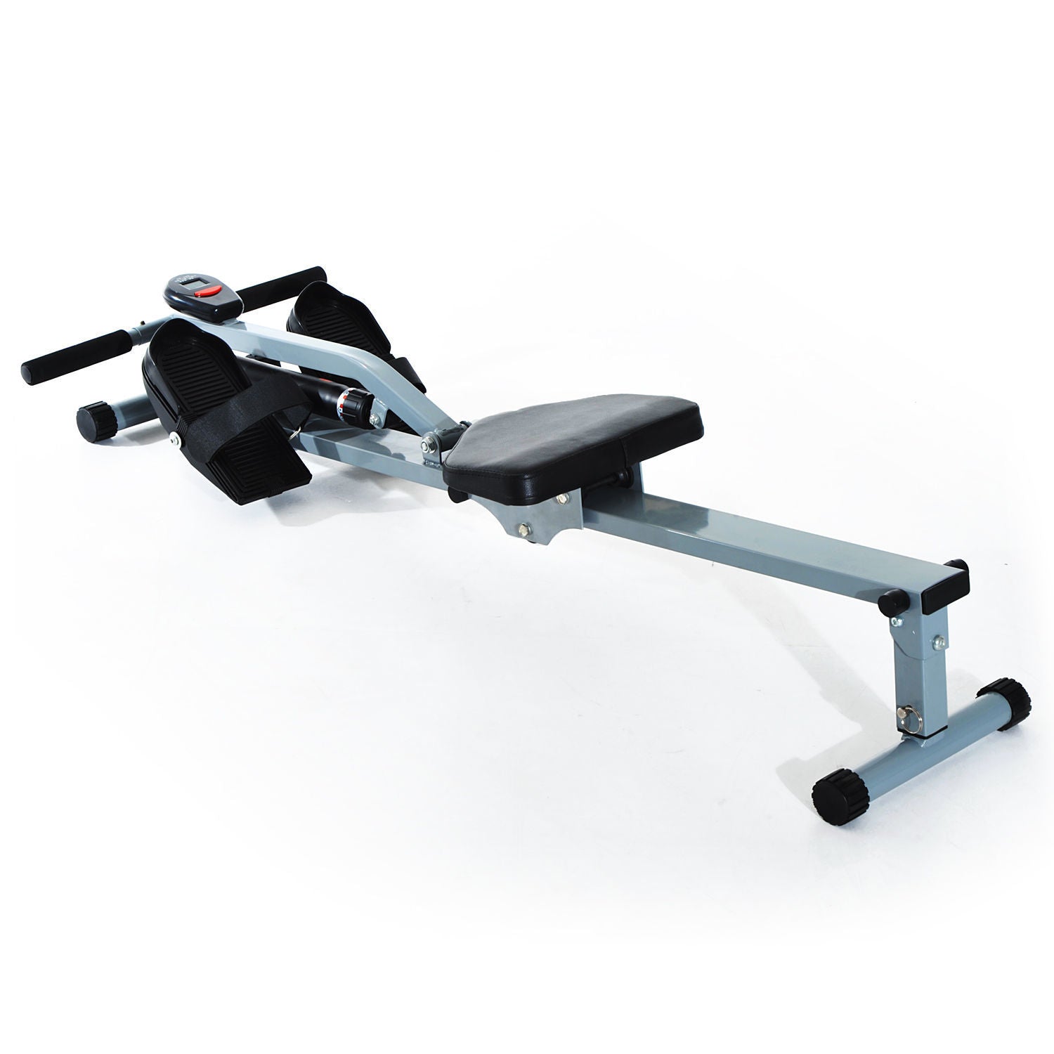 Nancy's Ass Point Roeiapparaat - Roeier - LCD-Display - Instelbare Trainingsintensiteit - Zwart / Grijs