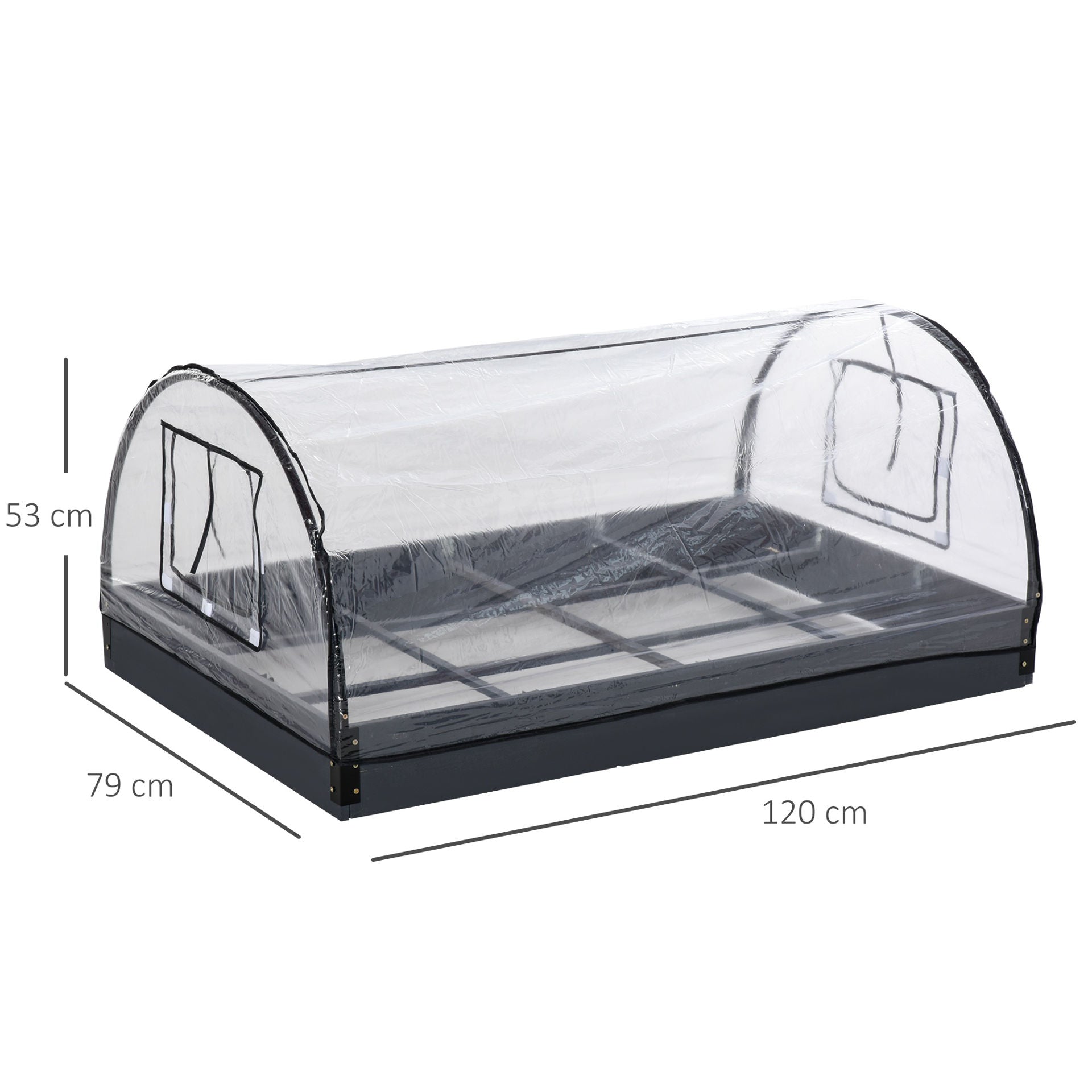 Nancy's Aulds Cove Plantentunnel - Kweekkas - Plantenkas - ± 120 x 80 x 50 cm