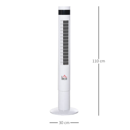 Nancy's Aultsville Torenventilator Met Afstandsbediening - 3 Modi en Snelheden - Timerfunctie - Wit