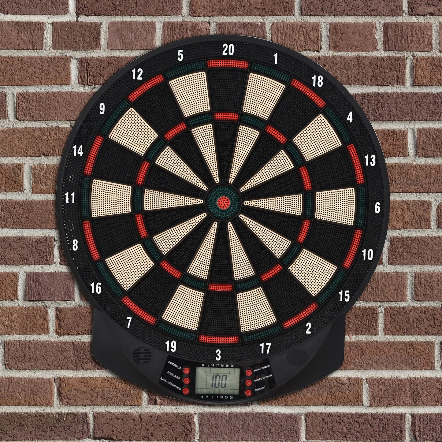 Nancy's Azen Lake Elektronisch Dartbord - LCD-Display - 26 Spellen - Inclusief Darts - Zwart