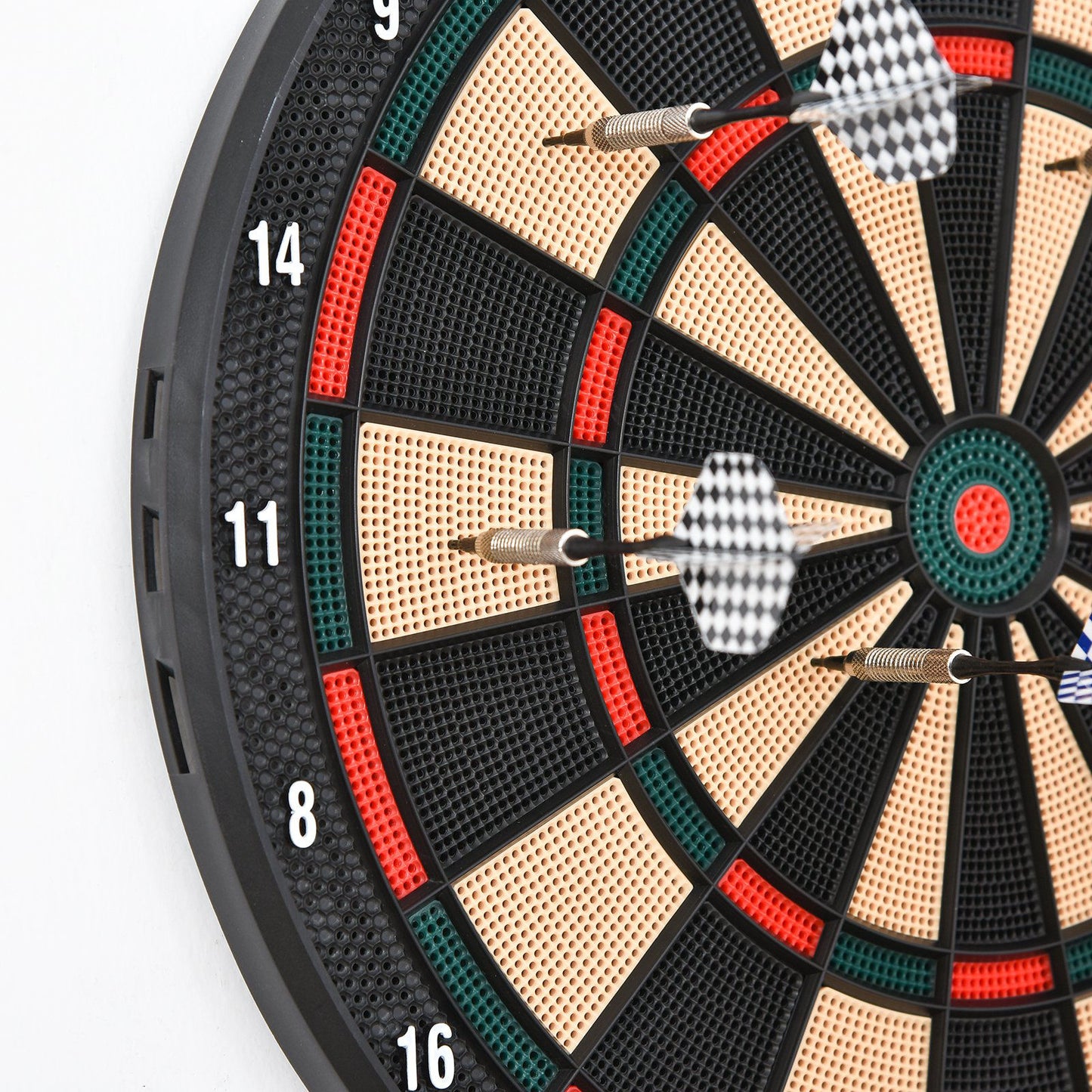 Nancy's Azen Lake Elektronisch Dartbord - LCD-Display - 26 Spellen - Inclusief Darts - Zwart