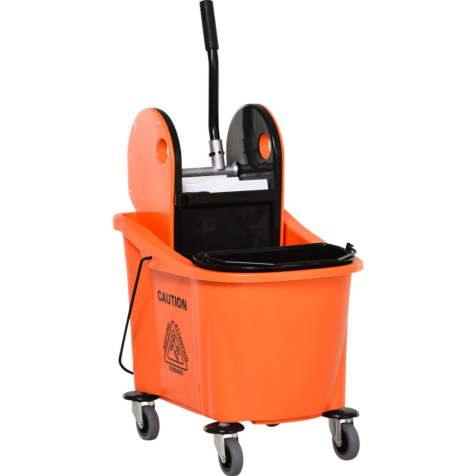 Nancy's Azure Lake Cleaning Trolley - Cleaning trolley - Cleaning bucket with wringer 36 liters