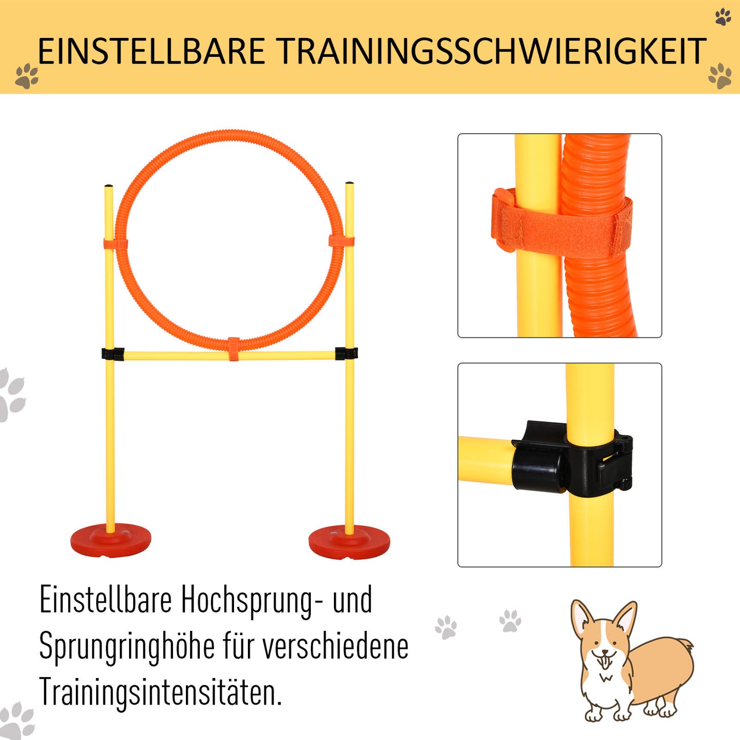 Nancy's Bab Creek Honden behendigheid set 3-in-1 training voor huisdieren, tas inbegrepen