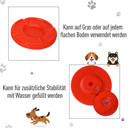 Nancy's Bab Creek Honden behendigheid set 3-in-1 training voor huisdieren, tas inbegrepen